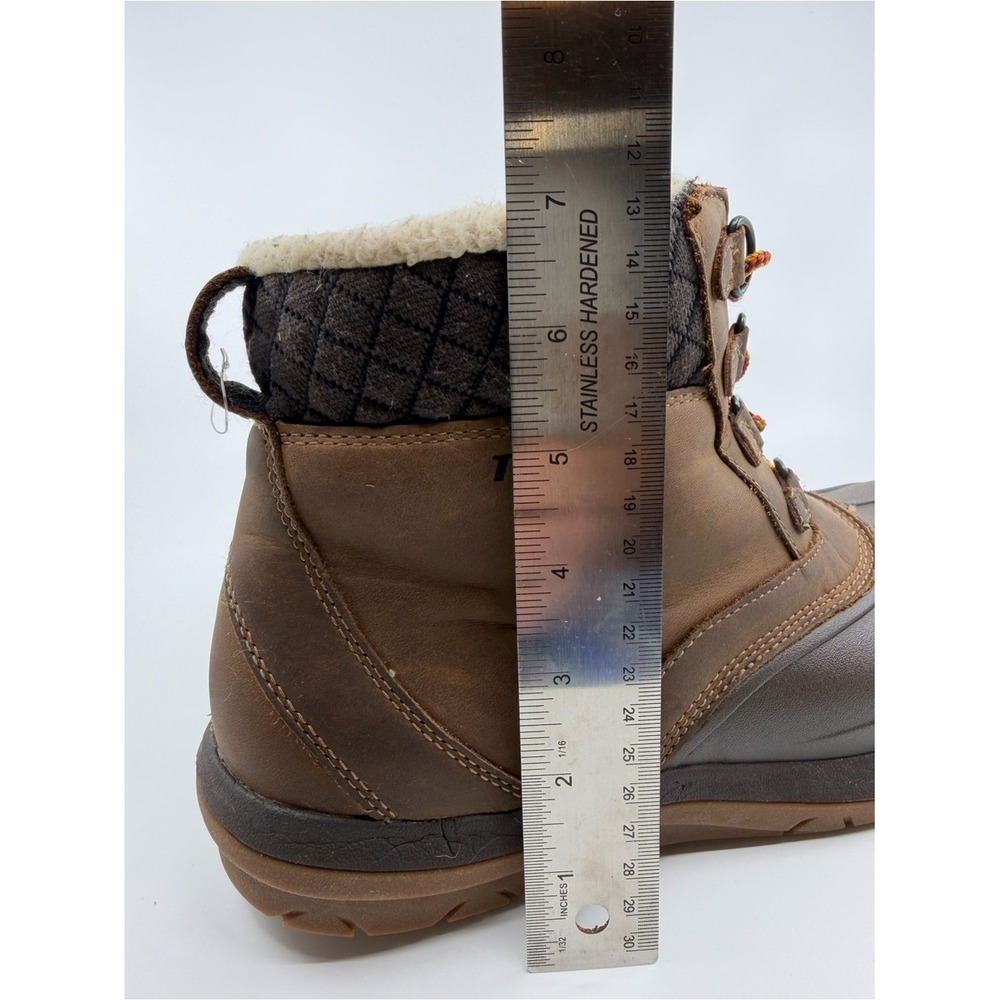 LL Bean Women Sz 11 Brown Storm Chaser TEK2.5 Waterproof Duck Boots - Picture 10 of 12